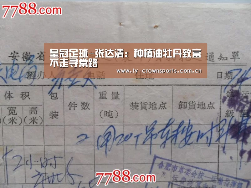 皇冠足球-张达清:种植油牡丹致富不走寻常路(图2) 皇冠体育网址